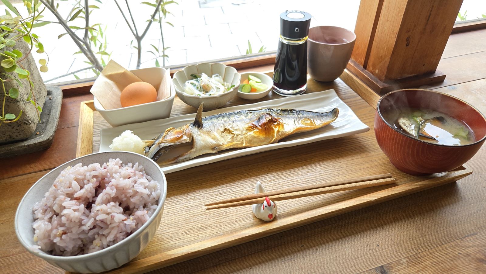 理想的な和食の朝ごはん